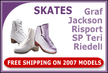 Clearance Figure Skates from Graf, Jackson, Risport, SP-Teri and Riedell